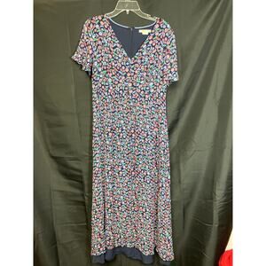 Women's Boden Veronica Maxi Navy Size 8P